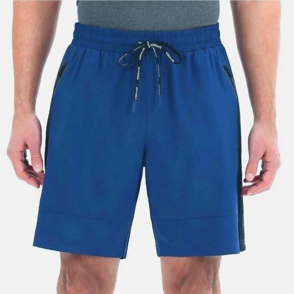 Spyder Blue Athletic Activewear Lightweight Shorts - Size Large